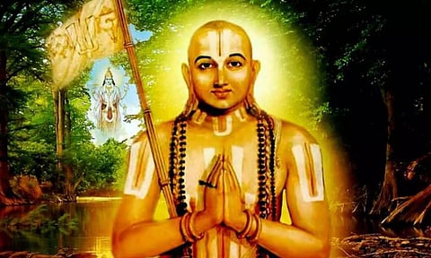 ஏழுமலையானுக்கு சங்கு-சக்கரம் கொடுத்த ராமானுஜர்!