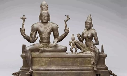 காஞ்சி கோவில் சிலை அமெரிக்காவில் கண்டுபிடிப்பு