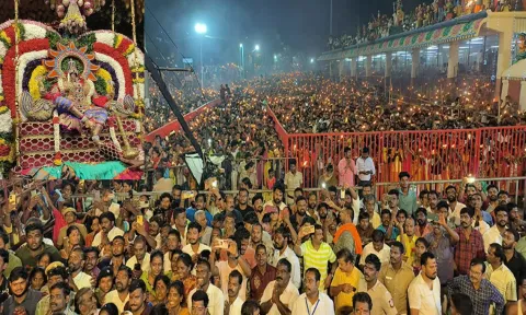 மகாளய அமாவாசை: மேல்மலையனூரில் குவிந்த லட்சக்கணக்கான பக்தர்கள்