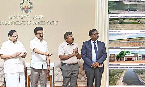 19 நிறைவேற்றப்பட்ட திட்டப் பணிகளைத் திறந்து வைத்தார் மு.க.ஸ்டாலின்