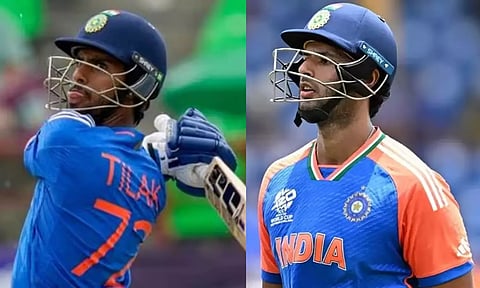 Shivam Dube - tilak verma