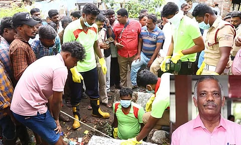 மழை வெள்ளத்தில் அடித்து செல்லப்பட்ட ஓய்வு பெற்ற ராணுவ அதிகாரி