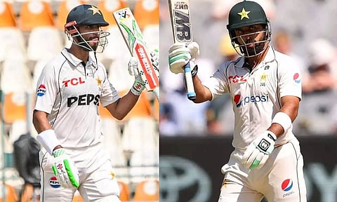மசூத்- சபீக் சதம்: இங்கிலாந்துக்கு எதிராக முதல் நாள் முடிவில் பாகிஸ்தான் 328 ரன்கள் குவிப்பு