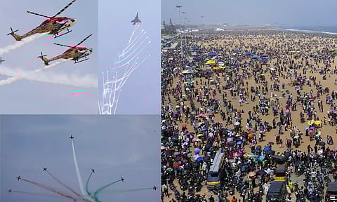 விமான சாகச நிகழ்ச்சி: ஒருபக்கம் சாதனை, மறுப்பக்கம் வேதனை..!