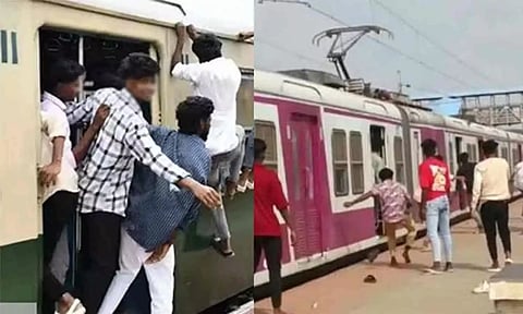 மாணவர்கள் மோதல்: 10 ஆண்டுகள் வரை சிறை தண்டனை- ரெயில்வே போலீஸ் எச்சரிக்கை