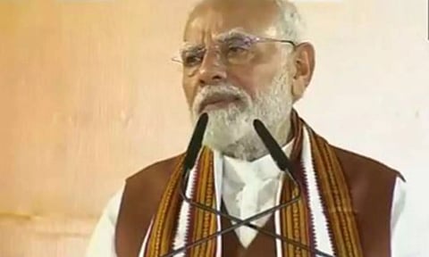 காங்கிரஸ் ஒட்டுண்ணி கட்சி: பிரதமர் மோடி கடும் தாக்கு