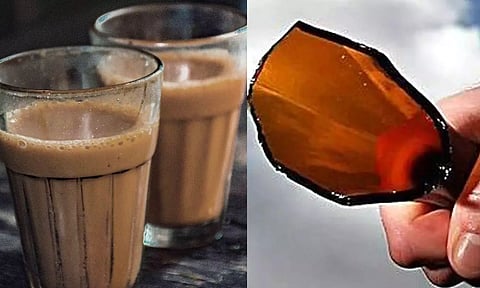 என்னடா கேட்ட.. டீ குடிக்க கூப்பிட்டவரின்  மண்டையை பீர் பாட்டிலால் பொளந்த கணவன் - மனைவி