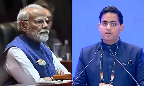 PM Modi: Akash Ambani