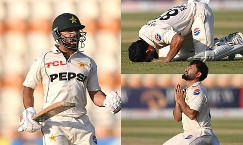 இங்கிலாந்துக்கு எதிராக அறிமுக போட்டியில் சதமடித்த கம்ரான்- முதல் நாள் முடிவில் பாகிஸ்தான் 259/5