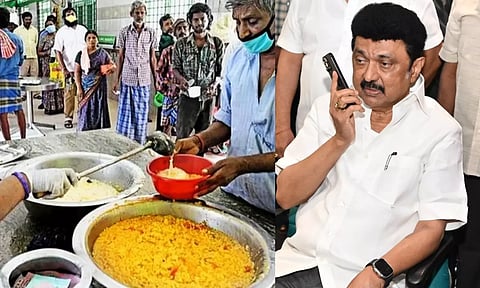 சென்னை அம்மா உணவகங்களில் இலவச உணவு: முதல்வர் அறிவிப்பு