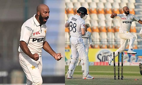 சஜித் கான் மிரட்டல் பந்து வீச்சு: 2-வது நாள் முடிவில் இங்கிலாந்து 239/6 - விக்கெட் வீடியோ வைரல்