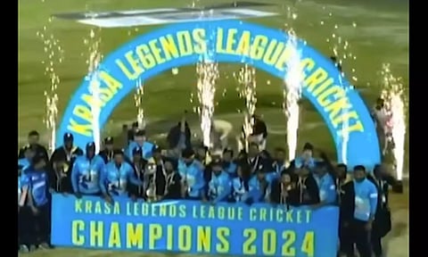 லெஜண்ட்ஸ் லீக் கிரிக்கெட்: சூப்பர் ஓவரில் வென்று சாம்பியன் பட்டம் கைப்பற்றியது சதர்ன் சூப்பர் ஸ்டார்ஸ்