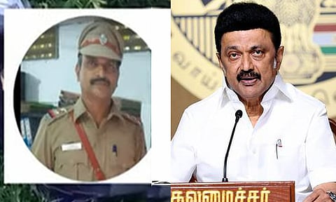 சாலை விபத்தில் உயிரிழந்த காவல் உதவியாளர்- முதலமைச்சர் நிதியுதவி அறிவிப்பு