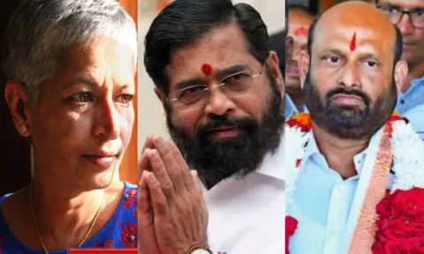 ஜாமீனில் வந்த கௌரி லங்கேஷ் கொலை குற்றவாளி ஷிண்டே சிவசேனாவில் ஐக்கியம்  - தேர்தலில் போட்டி?
