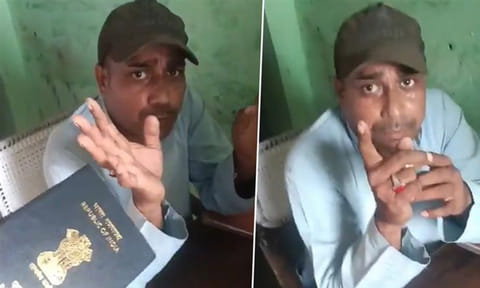 உ.பி.யில் ரூ.500 லஞ்சம் கொடுக்காததால் பாஸ்போர்ட்டை கிழித்த தபால்காரர் - வீடியோ