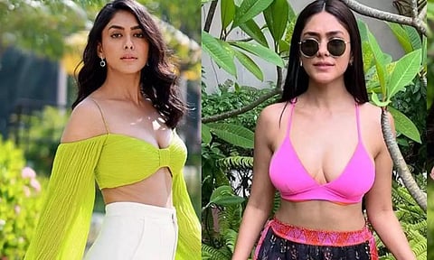 நீச்சல் உடையில் மிருணாள் தாகூர்.. வைரலாகும் டீப் பேக் ஆபாச படம்