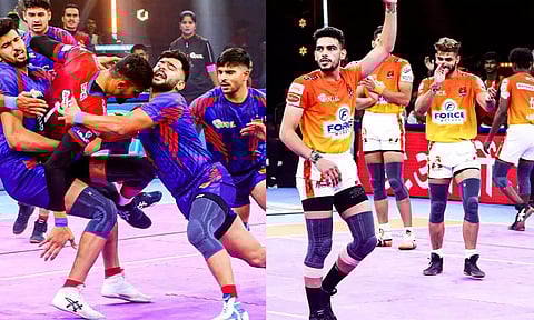 புரோ கபடி லீக்: தபாங் டெல்லி, புனேரி பால்டன் அணிகள் வெற்றி