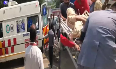 மத்தியப் பிரதேச ஆயுதத் தொழிற்சாலையில் வெடிவிபத்து.. 15 பேர் படுகாயம்