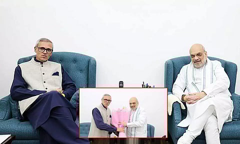 ஜம்மு காஷ்மீருக்கு மீண்டும் மாநில அந்தஸ்து: உமர் அப்துல்லாவிடம் உறுதி அளித்த அமித் ஷா