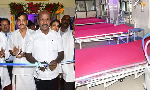 கீழ்ப்பாக்கம் அரசு ஆஸ்பத்திரியில் 75 படுக்கைகளுடன் தீக்காய சிறப்பு பிரிவு