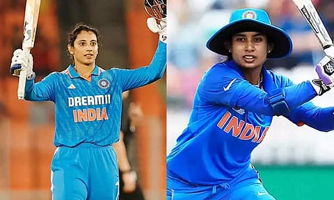 இந்தியாவுக்காக அதிக சதம்.. மிதாலி ராஜ் சாதனையை முறியடித்த மந்தனா