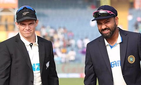 கடைசி டெஸ்ட்: நியூசிலாந்து பேட்டிங் தேர்வு- இந்திய அணியில் 1 மாற்றம்