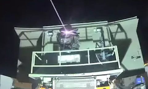 காசா-லெபனான் மீது போர்: அதிநவீன வான் பாதுகாப்பு அமைப்பான 'அயன் பீம்'மை பயன்படுத்தும் இஸ்ரேல்