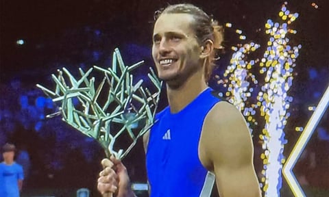 பாரீஸ் மாஸ்டர்ஸ் டென்னிஸ்: சாம்பியன் பட்டம் வென்றார் ஸ்வரேவ்