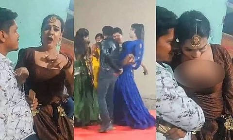 நிச்சயதார்த்த விழாவில் திருநங்கைகள் ஆபாச நடனம்- வைரலாகும் வீடியோ