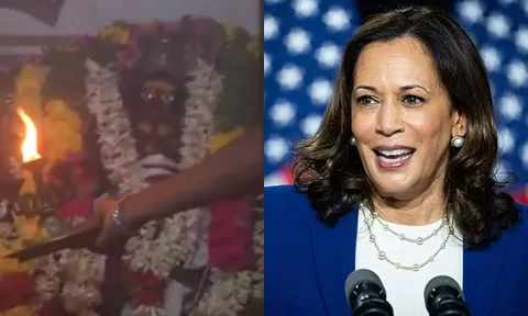 அமெரிக்க அதிபர் தேர்தலில் கமலா ஹாரிஸ் வெற்றி பெற பூர்வீக கிராமத்தில் சிறப்பு பூஜை