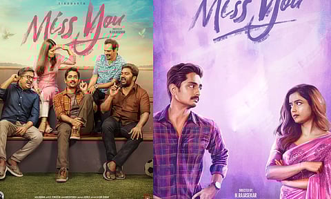சித்தார்த் நடித்த `மிஸ் யூ' படத்தின் ரிலீஸ் தேதி அறிவிப்பு