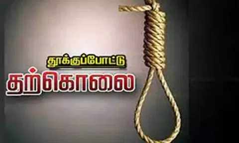 குடிபோதையில் தகராறு: மனைவி தூக்கில் தொங்கியதை பார்த்து கணவரும் தற்கொலை