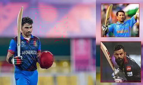 சச்சின், கோலி, பாபர் அசாம் சாதனையை முறியடித்த ஆப்கன் வீரர் குர்பாஸ்