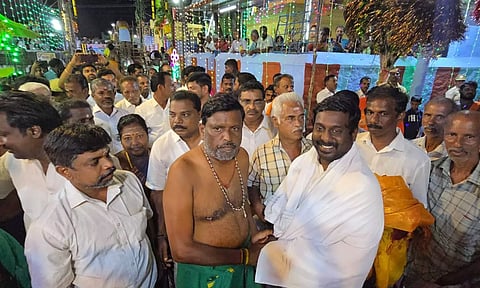 சமூக நலக்கூடம் - திட்டத்தை தொடங்கி வைத்த விஜய் வசந்த் எம்.பி.