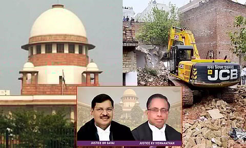 புல்டோசர் நீதி எதிரொலி: சொத்துக்களை இடிப்பது தொடர்பான வழிகாட்டுதலை வகுத்த உச்சநீதிமன்றம்