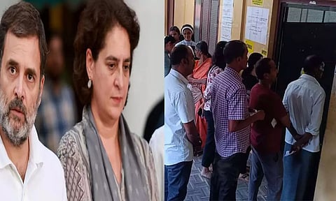 ராகுல் காந்தி-பிரியங்கா பிரசாரத்தின் போது காணப்பட்ட உற்சாகம் வாக்குச்சாவடிகளில் இல்லை