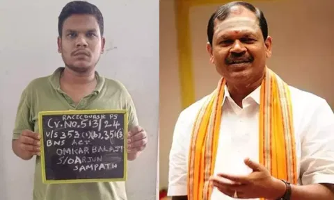 அர்ஜுன் சம்பத்தின் மகன் ஓம்கார் பாலாஜிக்கு நவம்பர் 28 வரை நீதிமன்ற காவல்