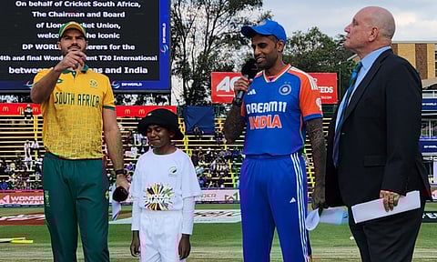 4வது டி20: டாஸ் வென்ற இந்திய அணி பேட்டிங் தேர்வு