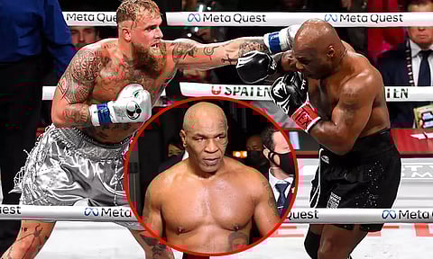 குத்துச்சண்டை 'ஜாம்பவான்' மைக் டைசனை தோற்கடித்தார் ஜேக் பால்