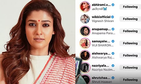 தனுஷூக்கு எதிராக நயன்தாரா குற்றச்சாட்டு- ஆதரவு தரும் நடிகைகள்