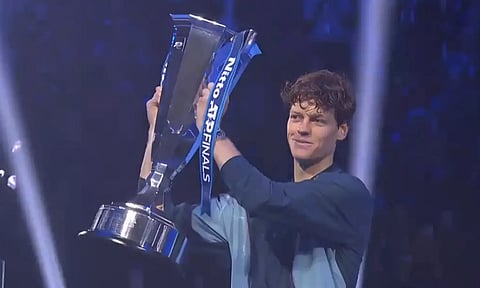 ஆண்கள் டென்னிஸ் சாம்பியன்ஷிப்: சாம்பியன் பட்டம் வென்றார் சின்னர்