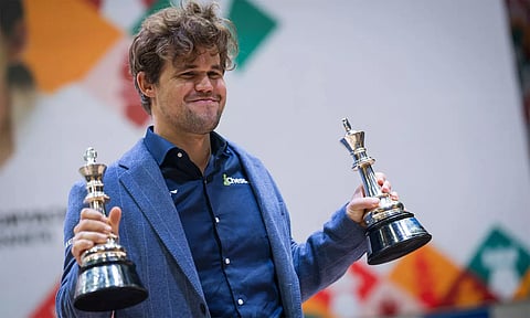 டாடா ஸ்டீல் செஸ்: சாம்பியன் பட்டம் வென்றார் கார்ல்சன்