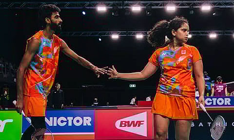 சீனா மாஸ்டர்ஸ் பேட்மிண்டன்: கலப்பு இரட்டையர் முதல் சுற்றில் இந்திய ஜோடி வெற்றி