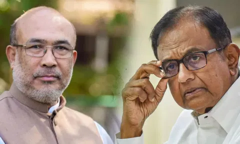 'மணிப்பூர் கலவரத்துக்கு காரணமே ப.சிதம்பரம் தான்..' முதல்வர் பைரன் சிங் தடாலடி