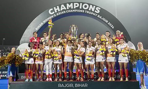 மகளிர் ஆசிய சாம்பியன்ஸ் கோப்பை: சீனாவை வீழ்த்தி சாம்பியன் பட்டம் வென்றது இந்தியா