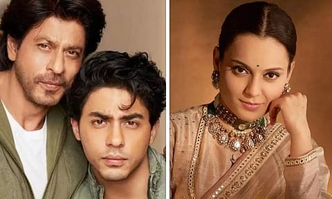 ஷாருக் கான் மகனை பாராட்டிய கங்கனா ரனாவத்