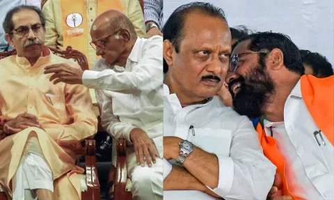 மகாராஷ்டிராவில் மீண்டும் மகாயுதி ஆட்சி.. கட்சிகளை உடைத்த ஷிண்டே - அஜித் பவாருக்கு கூடிய மவுசு