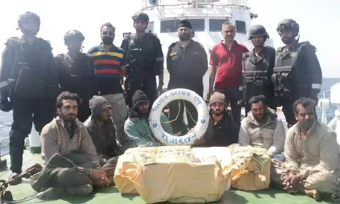 அந்தமான் பகுதியில் 6 டன் போதைப் பொருட்கள் பறிமுதல்