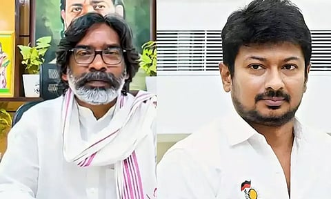 ஜார்க்கண்ட் முதலமைச்சர் பதவியேற்பு விழாவில் பங்கேற்கும் உதயநிதி ஸ்டாலின்