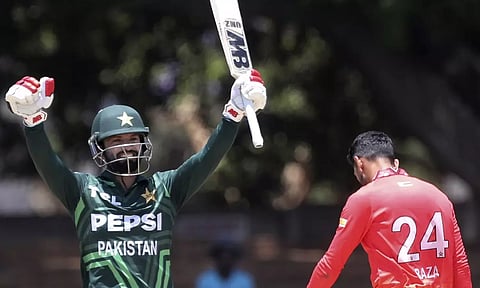 கம்ரான் குலாம் சதம்: ஜிம்பாப்வேக்கு எதிரான ஒருநாள் தொடரை 2-1 என கைப்பற்றியது பாகிஸ்தான்